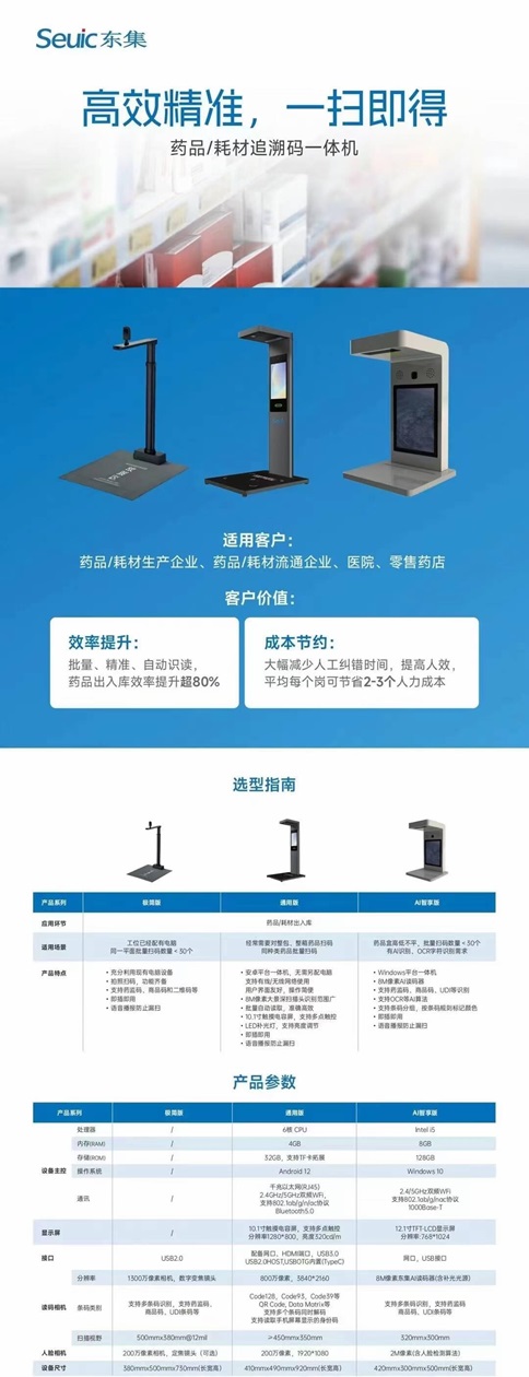藥品追溯碼掃描器